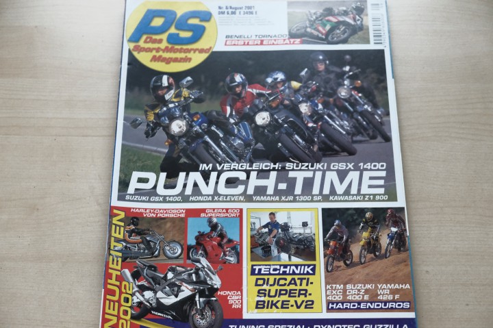 PS Sport Motorrad 08/2001